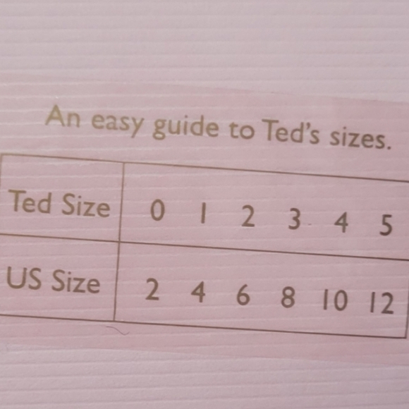 🍒NWT🍒 TED BAKER SEQUINE BUTTERFLY COCKTAIL DRESS - Picture 13 of 13